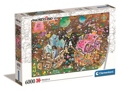 Puzzle clementoni 6000 mordillo el beso