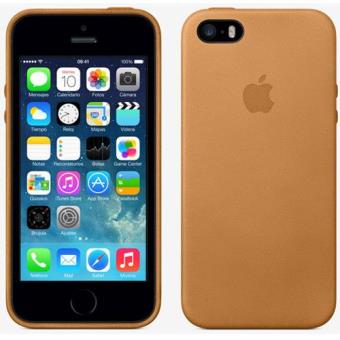 Ceder el paso estoy de acuerdo con aborto Apple iPhone 5S Case Marrón Carcasa - Funda para teléfono móvil - Fnac