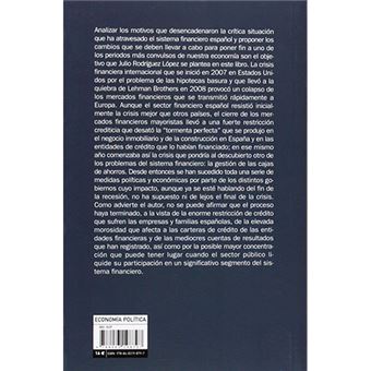 Crisis económica y cambios en el sistema financiero