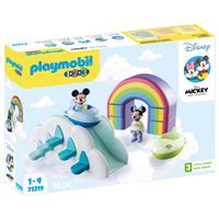 Playmobil 71319 1·2·3 Disney Mickey y Minnie Casa en las Nubes