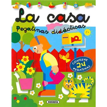 La casa pegatinas didácticas