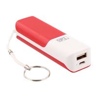 Powerbank T'nB 2500 mAh rojo/blanco
