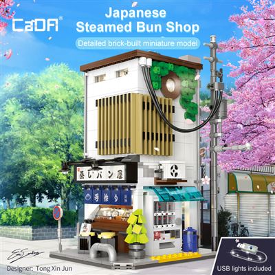 Set de construcción cada casa japonesa baos 1108 piezas