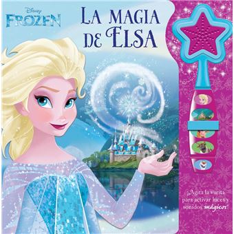 La Magia De Elsa-Disney Frozen-Libro Con Varita Magica - 1