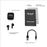 Auriculares Bluetooth Marshall Minor IV True Wireless Negro