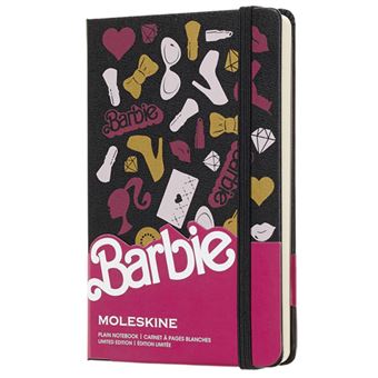 Libreta Moleskine Barbie Accesorios Pocket - Ed Limitada