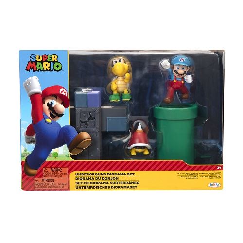 PlaySet Nintendo Super Mario Diorama subterráneo Otra figura o