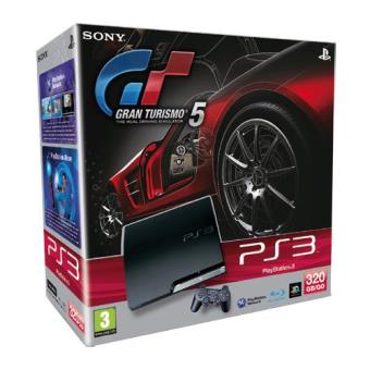 PS3 320 GB + Gran Turismo 5