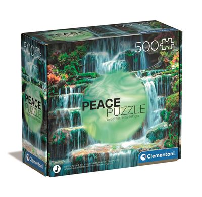 Puzzle clementoni 500 peace puzzle clementoni the flow
