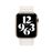 Correa de eslabones de piel Apple Link Blanco tiza para Apple Watch 44 mm - Talla S/M