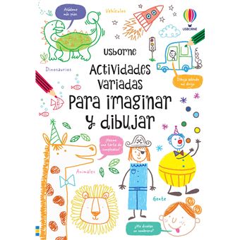 Actividades variadas para imaginar y dibujar