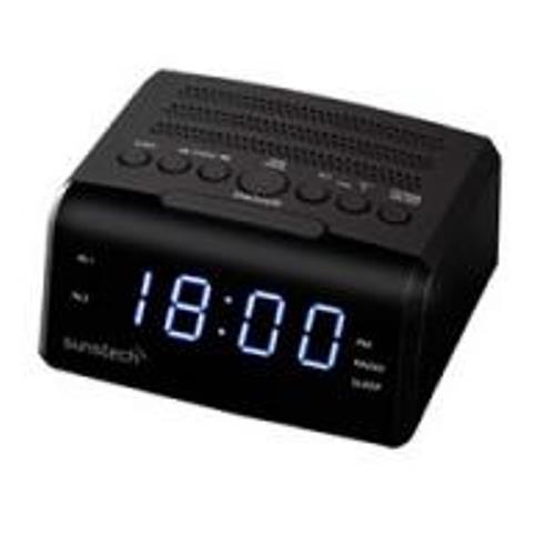 Despertador Sunstech Frd35u Negro