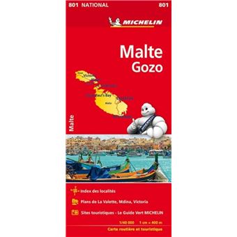 Mapa Natioanl Malta 11801 - 1