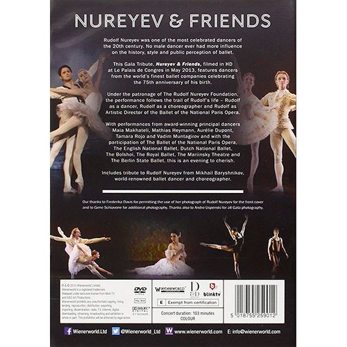 Aparte Aislar Regenerador Nureyev & Friends - A Gala Tribute - DVD - Disco | Fnac