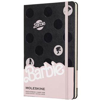 Libreta Moleskine Barbie Dots Large - Ed Limitada