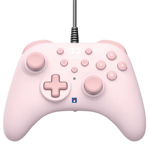 Mando Hori Horipad Turbo Rosa Para Nintendo Switch 2