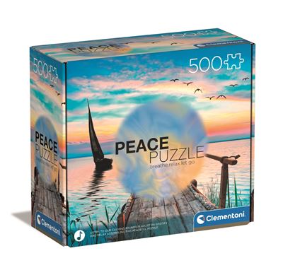 Puzzle clementoni 500 peace peaceful wind