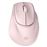 Ratón inalámbrico ergonómico HP 720M semi vertical Rosa