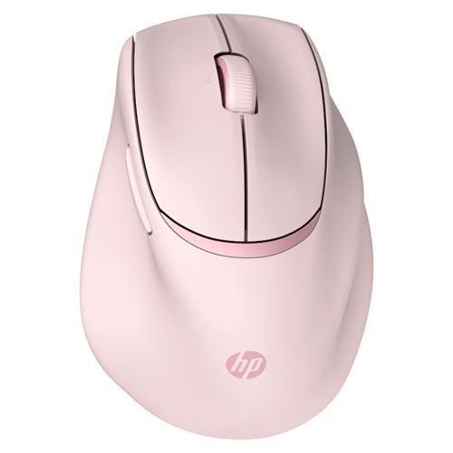 RatÃ³n InalÃ¡mbrico ErgonÃ³mico Hp 720m Semi Vertical Rosa