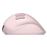 Ratón inalámbrico ergonómico HP 720M semi vertical Rosa
