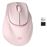 Ratón inalámbrico ergonómico HP 720M semi vertical Rosa