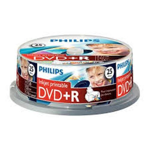 Dvd+r Philips 25 Pack 16x/4.7gb