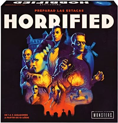 Juego de mesa. Horrified universal monsters