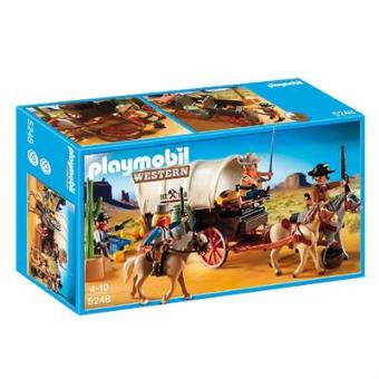 playmobil caravana con bandidos