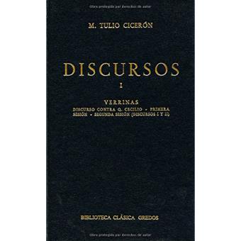 139. discursos (cicerón). vol. i