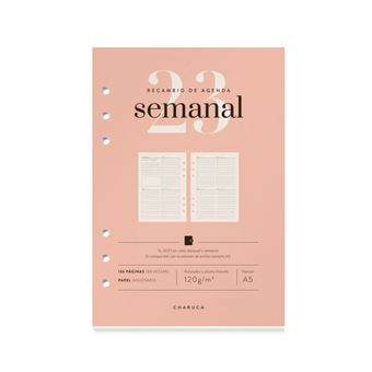 Recambio Agenda Charuca 2023 Semanal A5 - 1