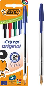 Bic Bolígrafos Cristal 5 Stylo Bille
