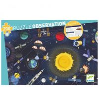 Puzzle observación del espacio 200 piezas