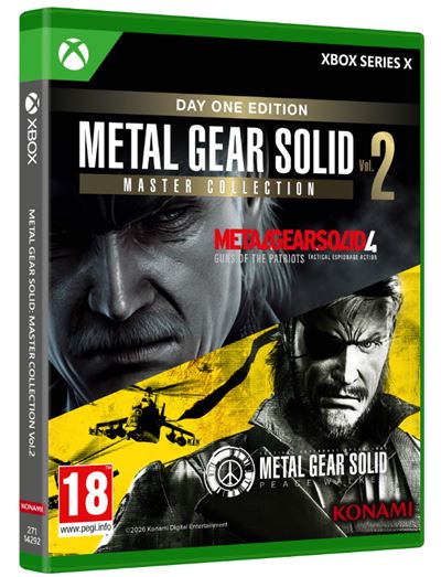 Metal Gear Solid: Master Collection Vol. 2 Day One Edition Xbox Series X