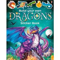 Build Your Own - Dragons - Sticker Book