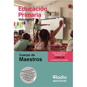 Temario para oposiciones al Cuerpo de Maestros. Primaria. Vo - Varios ...
