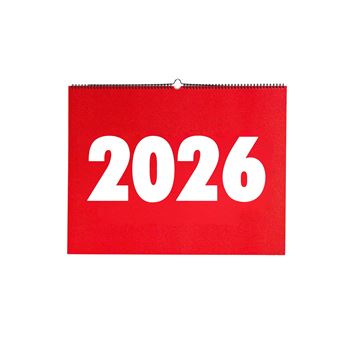 Calendario de pared 2026 Octagon Design Vinçon A2 - 1