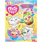 Libro Para Colorear Mojipops Serie Rainbow