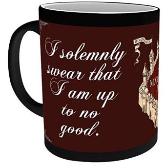 Taza termocromática Harry Potter - Mapa Hogwarts