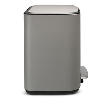 Brabantia Cubo Basura Bo Touch 11+23L Plateado