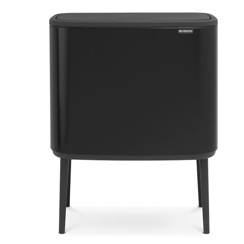 Cubo De Basura Brabantia Bo Touch Bin 3 X 11 L Negro