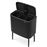 Cubo de basura Brabantia Bo Touch Bin 3 x 11 L Negro_1