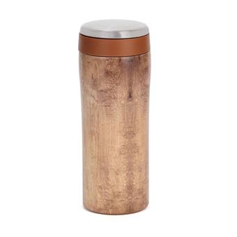 Taza con infusor aislado efecto madera 420ml Nature et decouvertes - 1