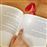Lámpara libro recargable Kikkerland rojo_3