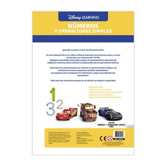 Numeros Y Operaciones Simples Cars 5 6 Años