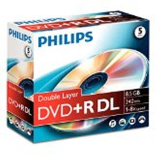 Philips Dvd+r Dr8s8j05c 5 Dvd+rw Vírgenes