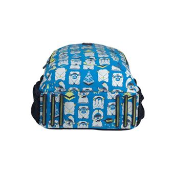 MILAN 4 Zip School Backpack (25 L) The Yeti 2 Series The Yeti 2 Special  Series Blue