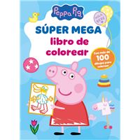 Súper mega libro de colorear (Peppa Pig. Actividades)