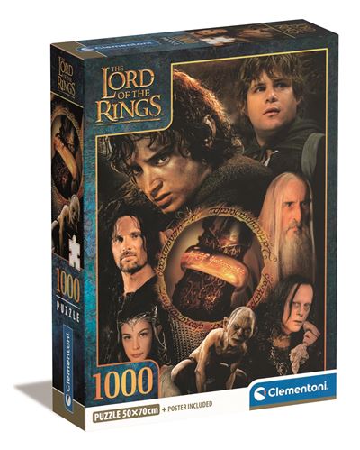 Puzzle clementoni 1000 the lord of the rings