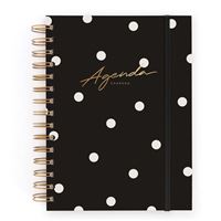 Agenda sin fechas Charuca - Negro