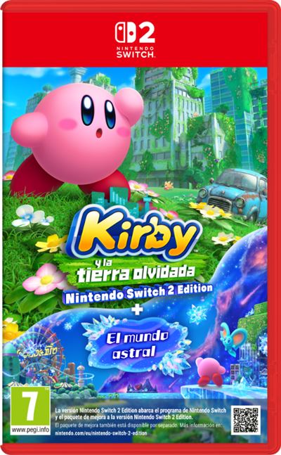 Kirby Y La Tierra Olvidada + El Mundo Astral Nintendo Switch 2